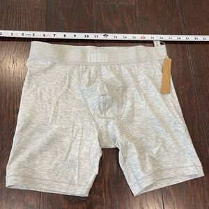SKIMS STRETCH 5” Boxer Briefs Men Size Medium Heather Gray 3 Pair NEW